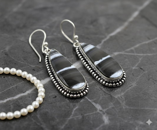 Buy Natural Sulemani Hakik Earrings | Handcrafted hakik Jewelry