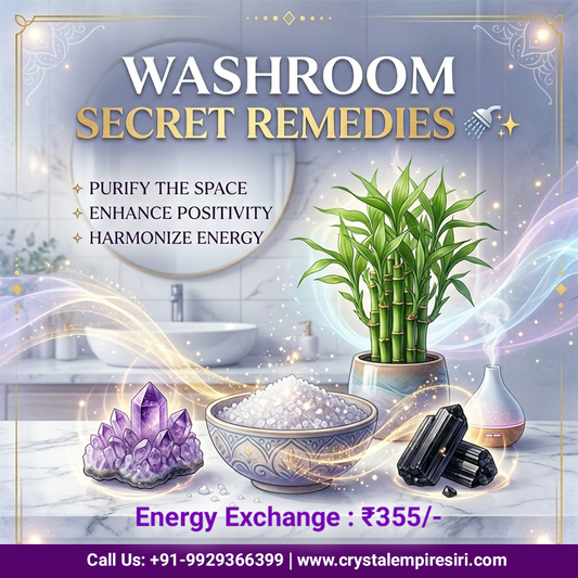 Washroom Secret Remedies – E-Book for Positive Energy
