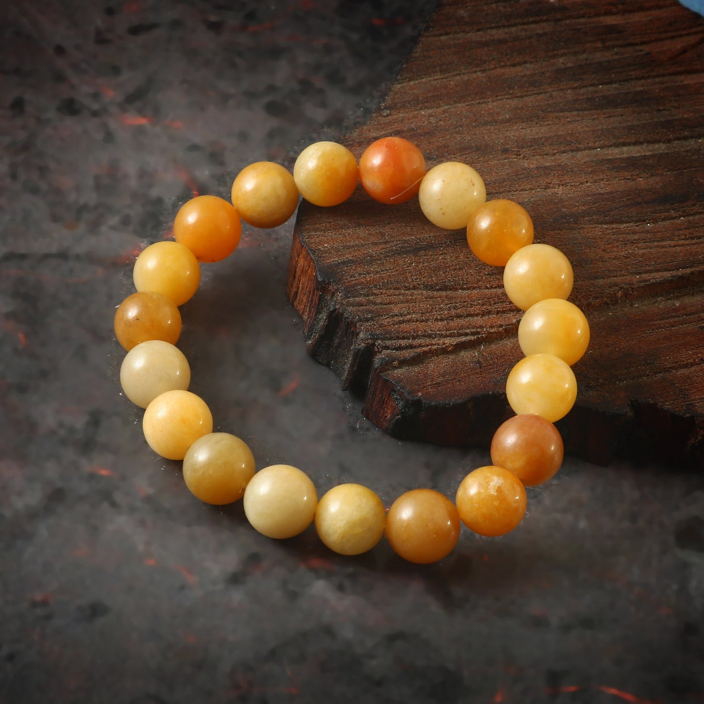 Guru Graha Remedy Crystal (Yellow Aventurine Bracelet) | Jupiter Planet Remedies